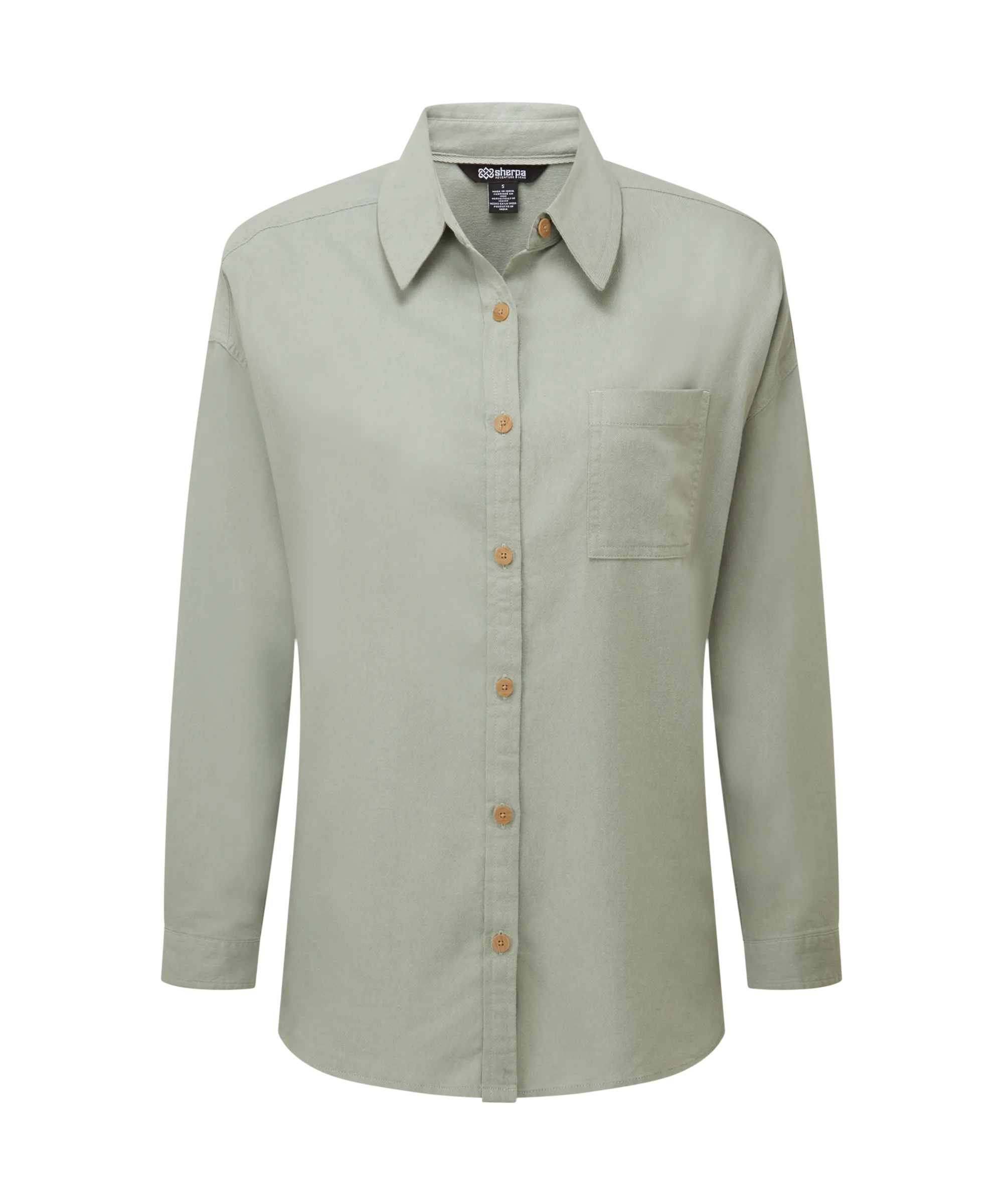 Palmo Long Sleeve Shirt - Celery