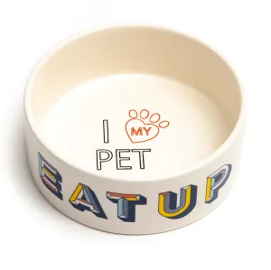 Park Life Designs Retro Pet Bowl