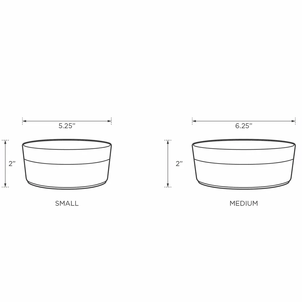 Park Life Designs Retro Pet Bowl