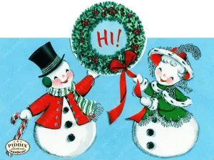 PDXC19884a -- Snowmen, women