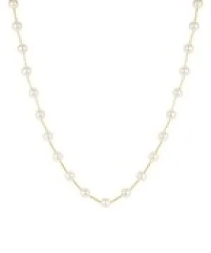 Pearl Station Necklace