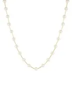 Pearl Station Necklace