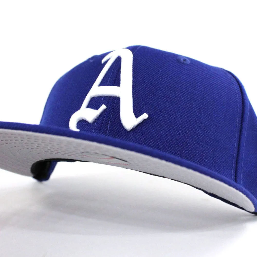 Philadelphia Athletics 1929 World Series 59Fifty New Era Fitted Hat (Blue Gray Under Brim)
