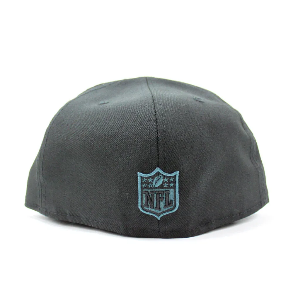Philadelphia Eagles 1997 PRO BOWL New Era 59Fifty Fitted Hat (Black Gray Under Brim)