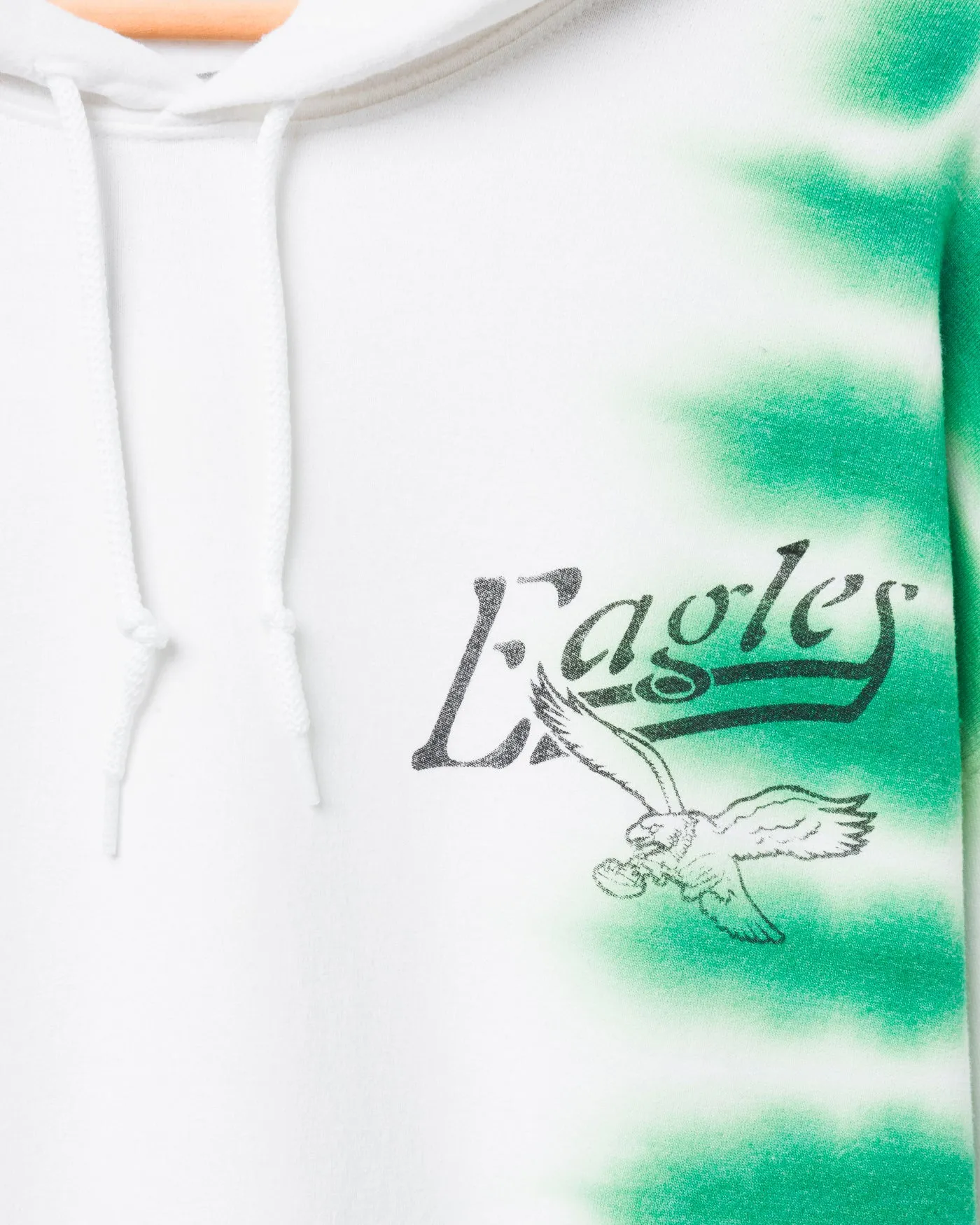 Philadelphia Eagles Stitch Tie Dye Hoodie