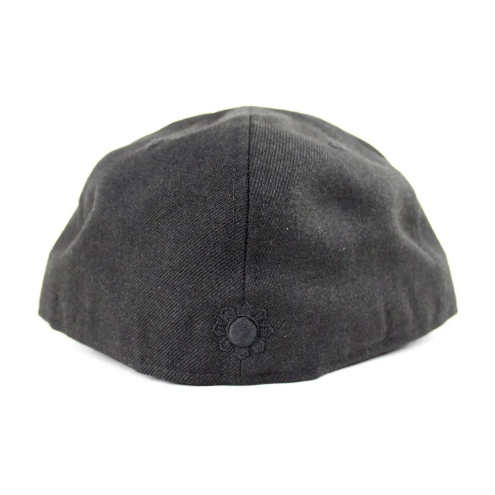 Philippine Crest New Era 59Fifty Fitted Hat (Black on Black Gray Under Brim)