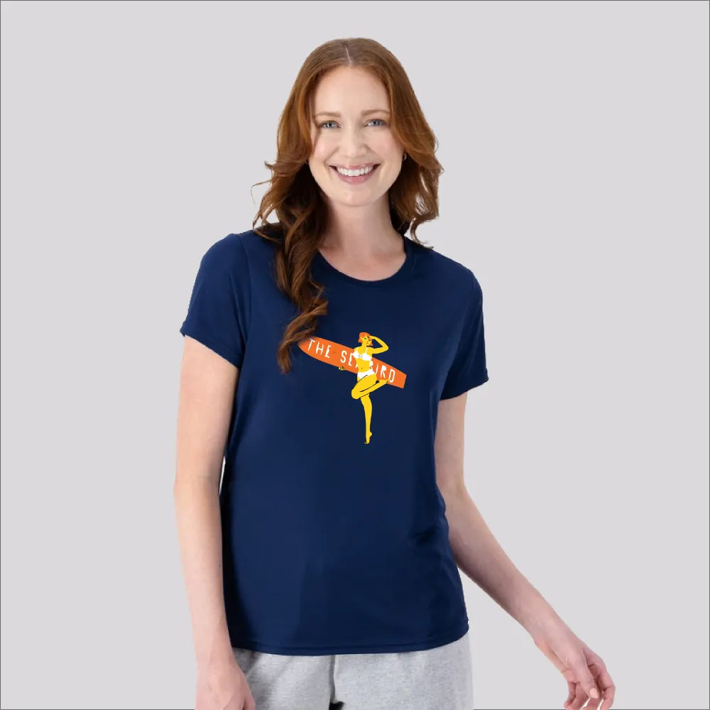 Pin-Up Surfer Girl T-Shirt