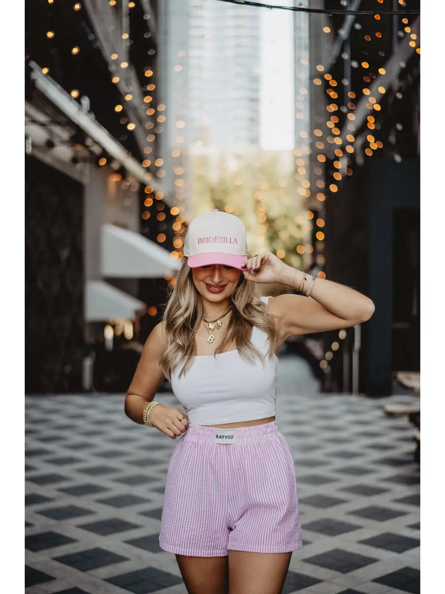 Pink Striped Boxer Shorts