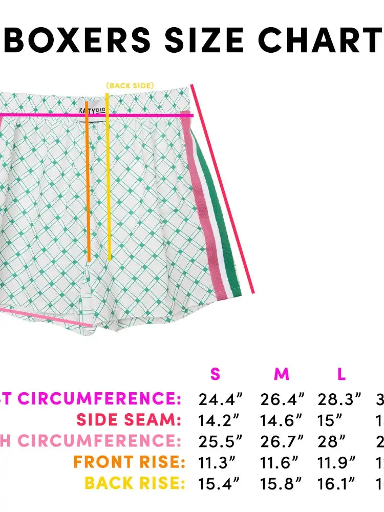 Pink Striped Boxer Shorts