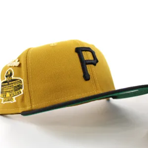 Pittsburgh Pirates 1971 World Series New Era 59Fifty Fitted Hat (59FIFTY DAY - Team color Green Under Brim)
