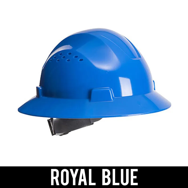 Portwest Full Brim Vented Hard Hat