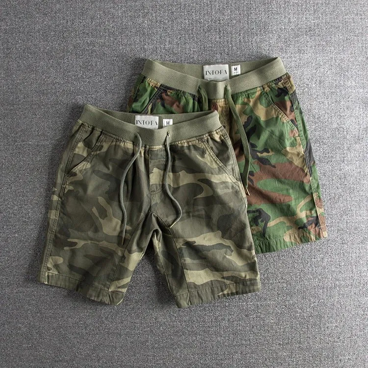 Prescott Tailors Casual Camou Shorts