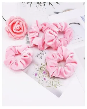 Pretty in Pink  Scrunchie Set
