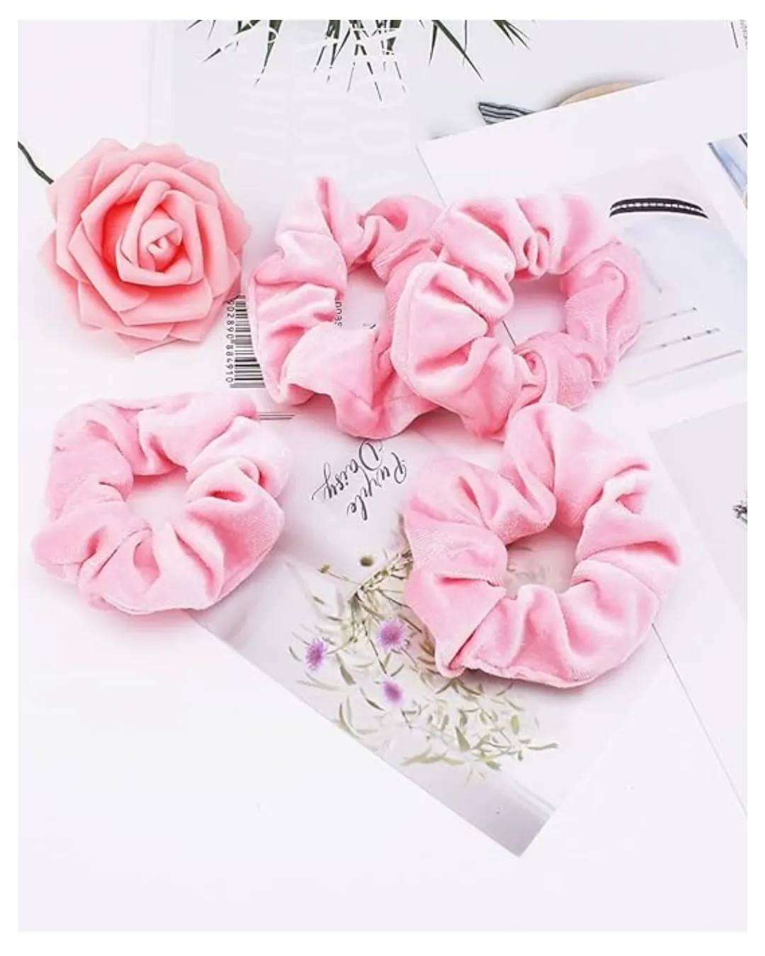 Pretty in Pink  Scrunchie Set