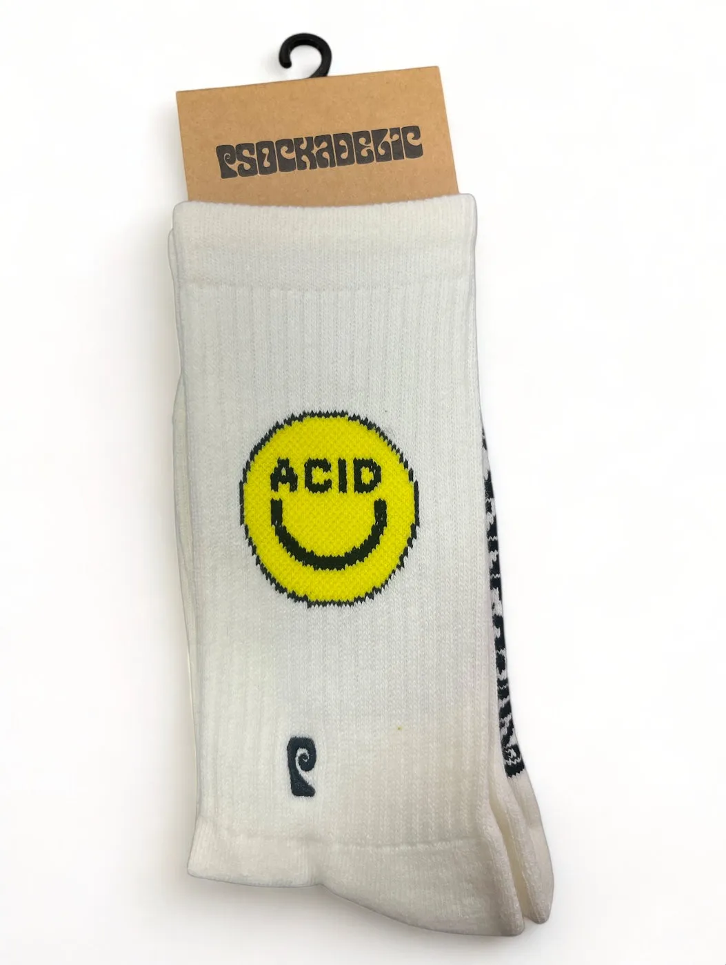 PSOCKADELIC | Acid Cew Socks | Cream