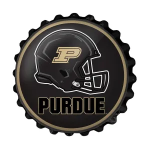 Purdue Boilermakers: Helmet - Bottle Cap Wall Sign