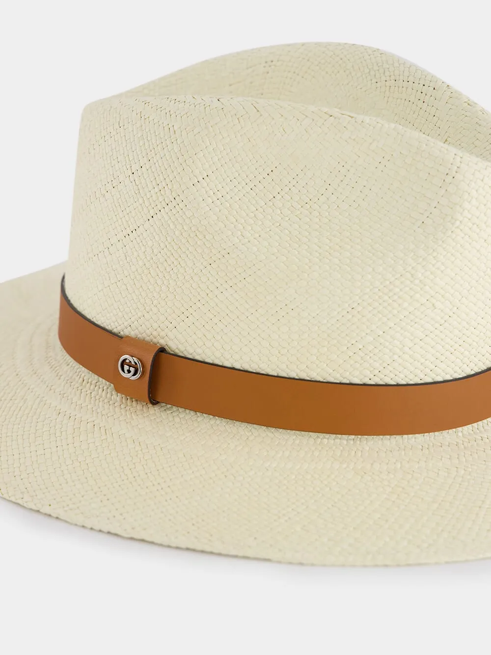 Raffia Wide-Brimmed Hat
