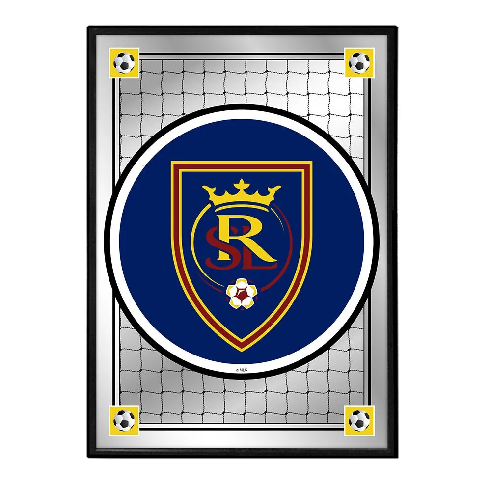Real Salt Lake: Team Spirit - Framed Mirrored Wall Sign