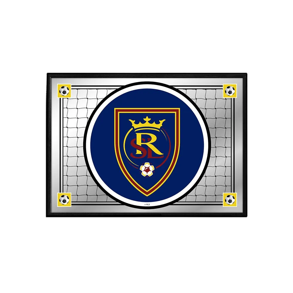 Real Salt Lake: Team Spirit - Framed Mirrored Wall Sign