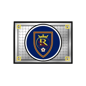 Real Salt Lake: Team Spirit - Framed Mirrored Wall Sign