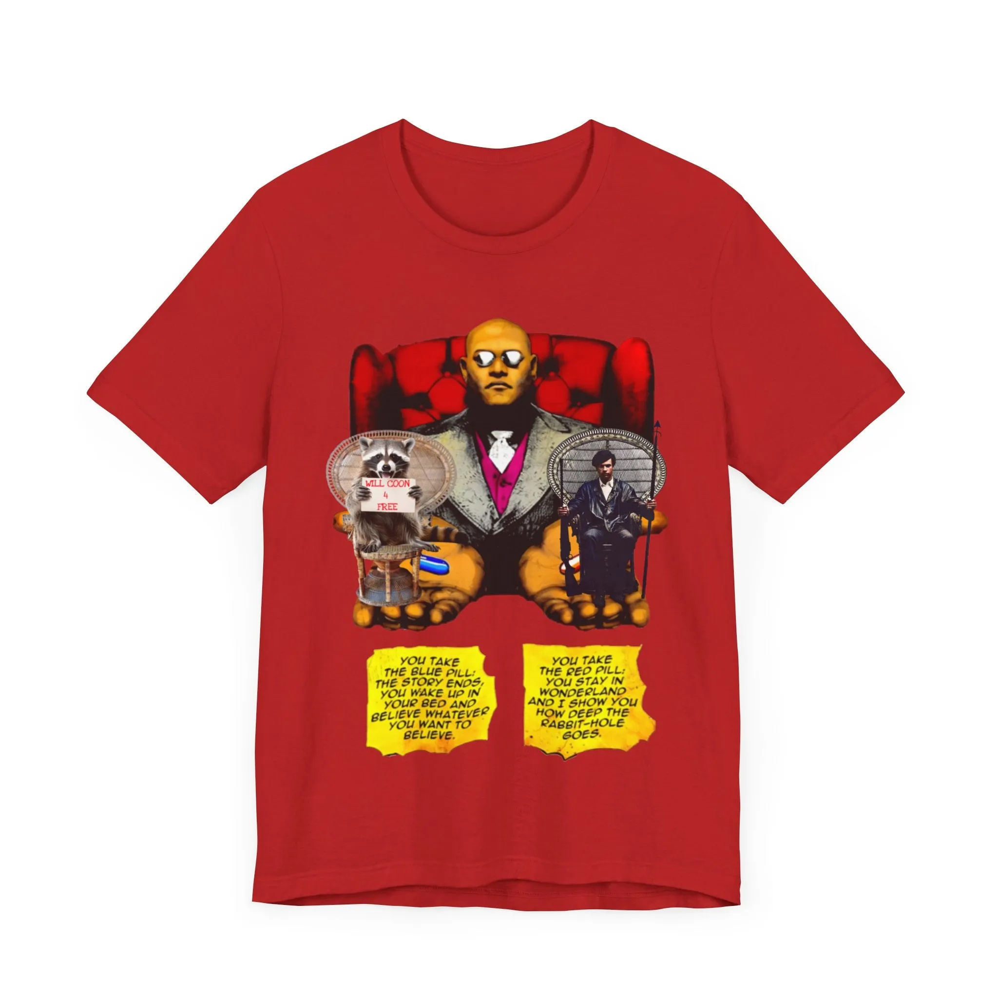 Red or Blue Pill: Unisex Jersey Tee