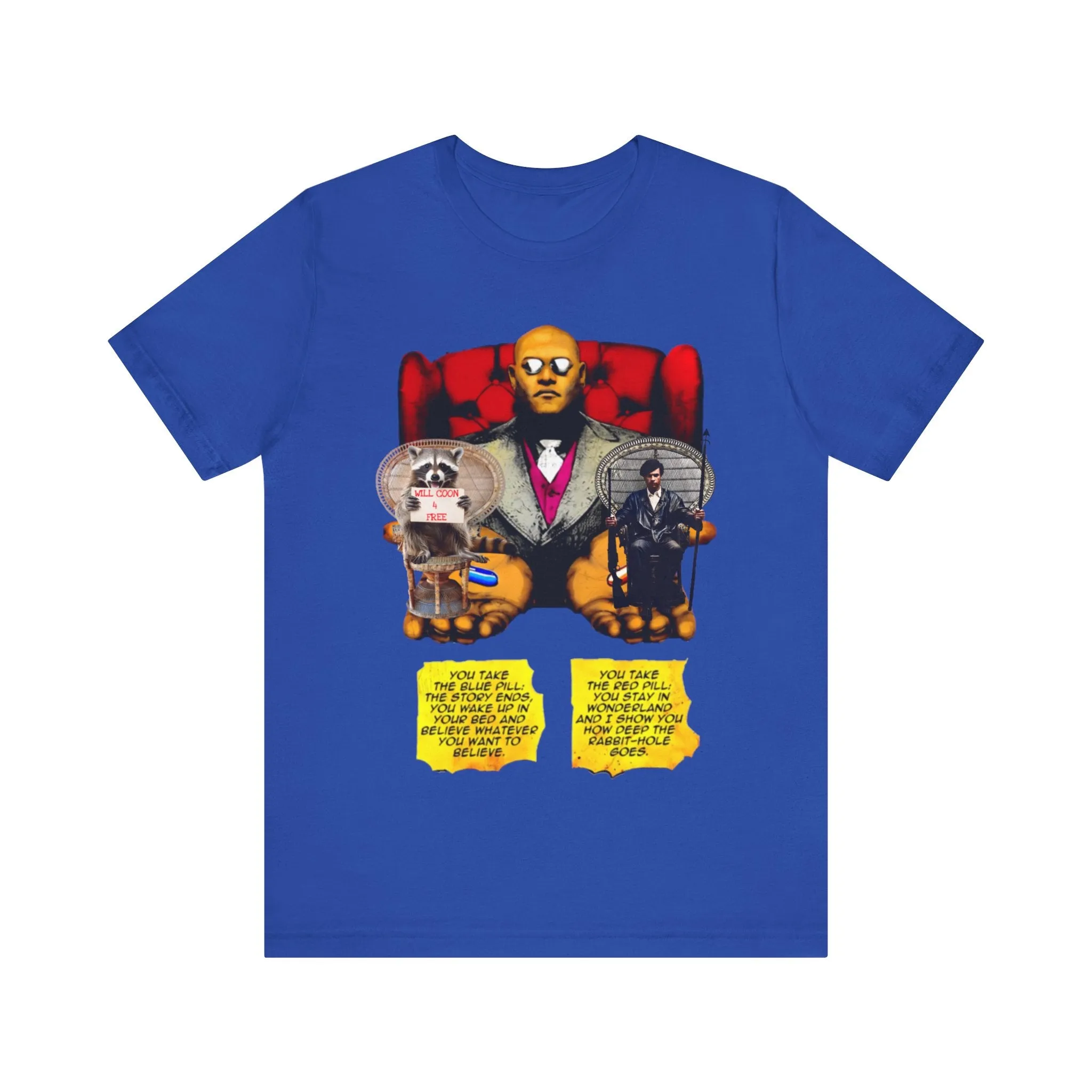 Red or Blue Pill: Unisex Jersey Tee