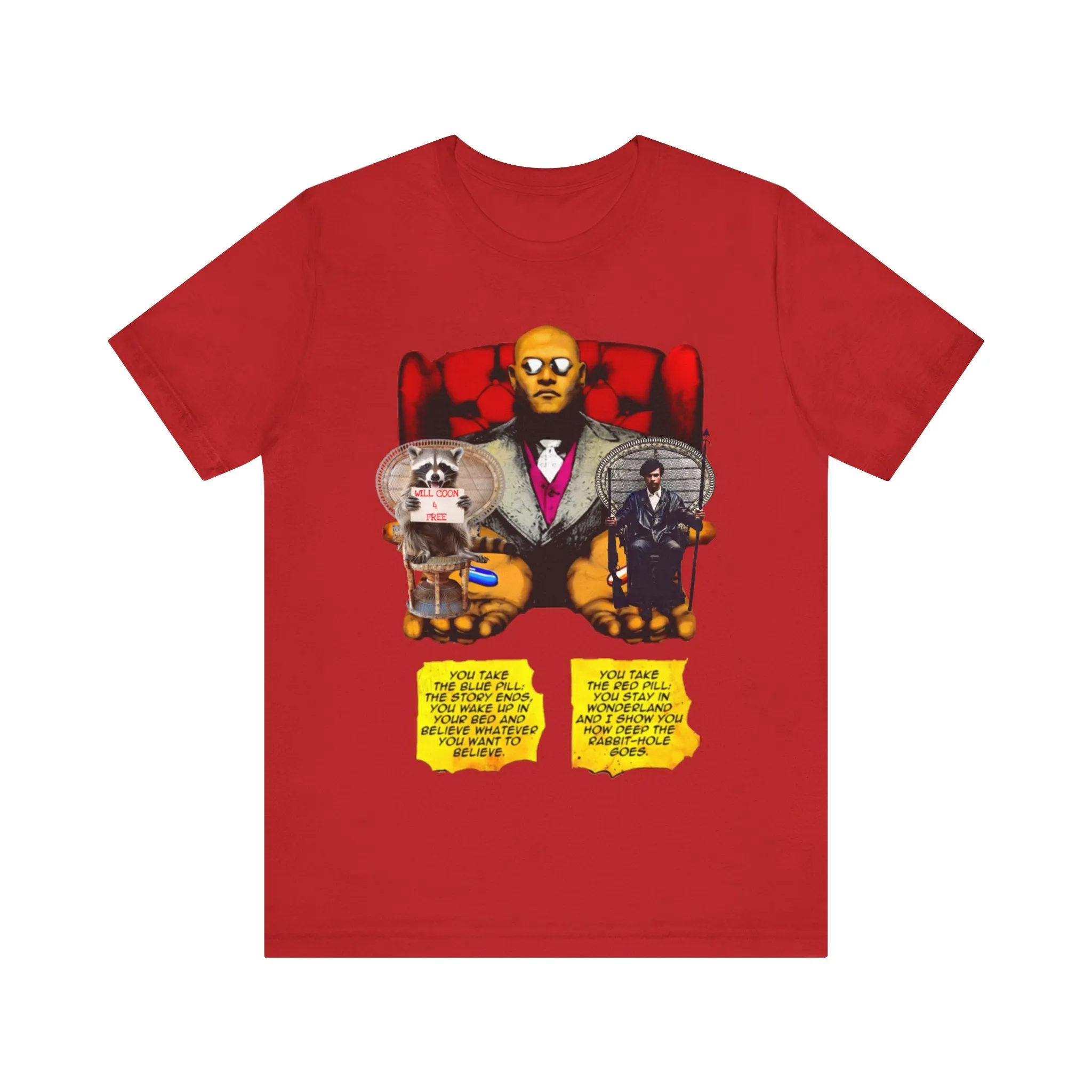 Red or Blue Pill: Unisex Jersey Tee