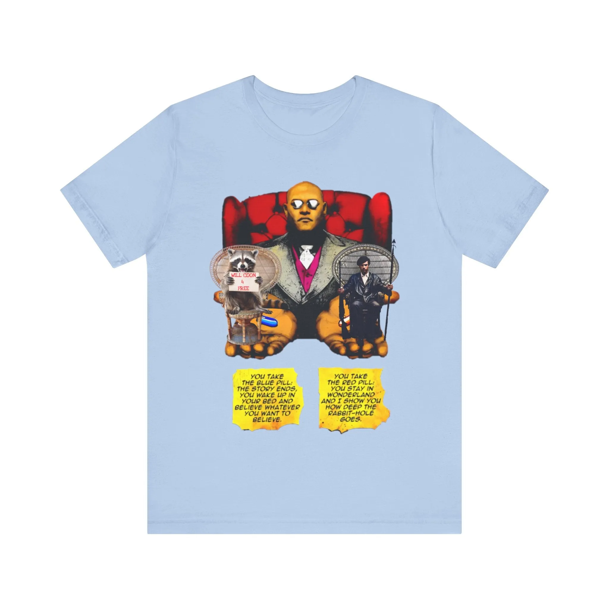 Red or Blue Pill: Unisex Jersey Tee