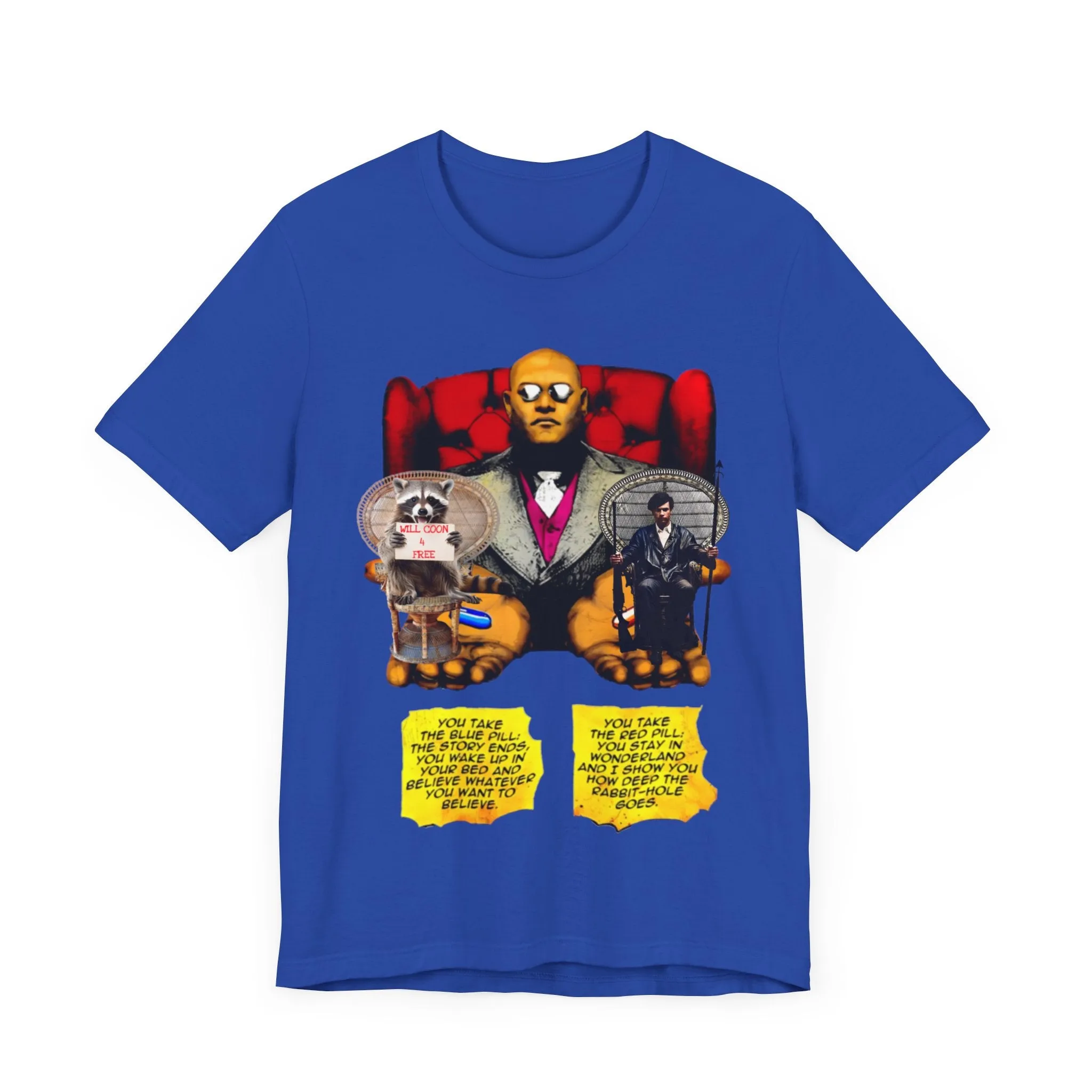 Red or Blue Pill: Unisex Jersey Tee