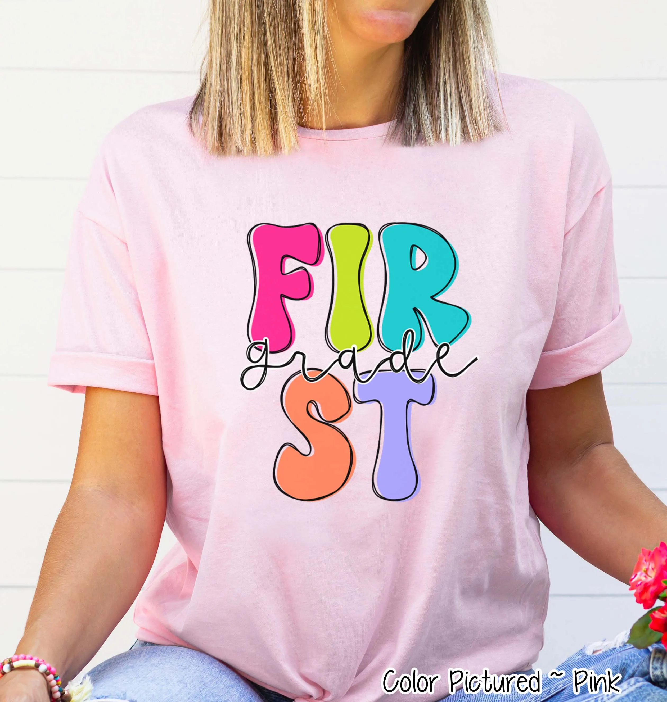 Retro Grade Back To School Student and Teacher Tee