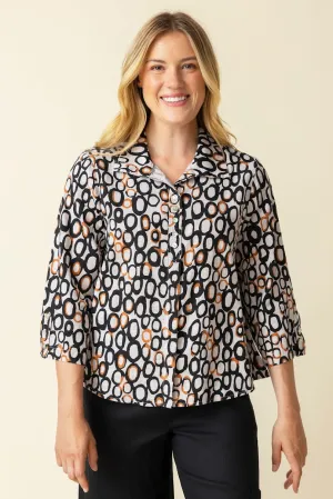 Retro Linen Shirt - Oatmeal