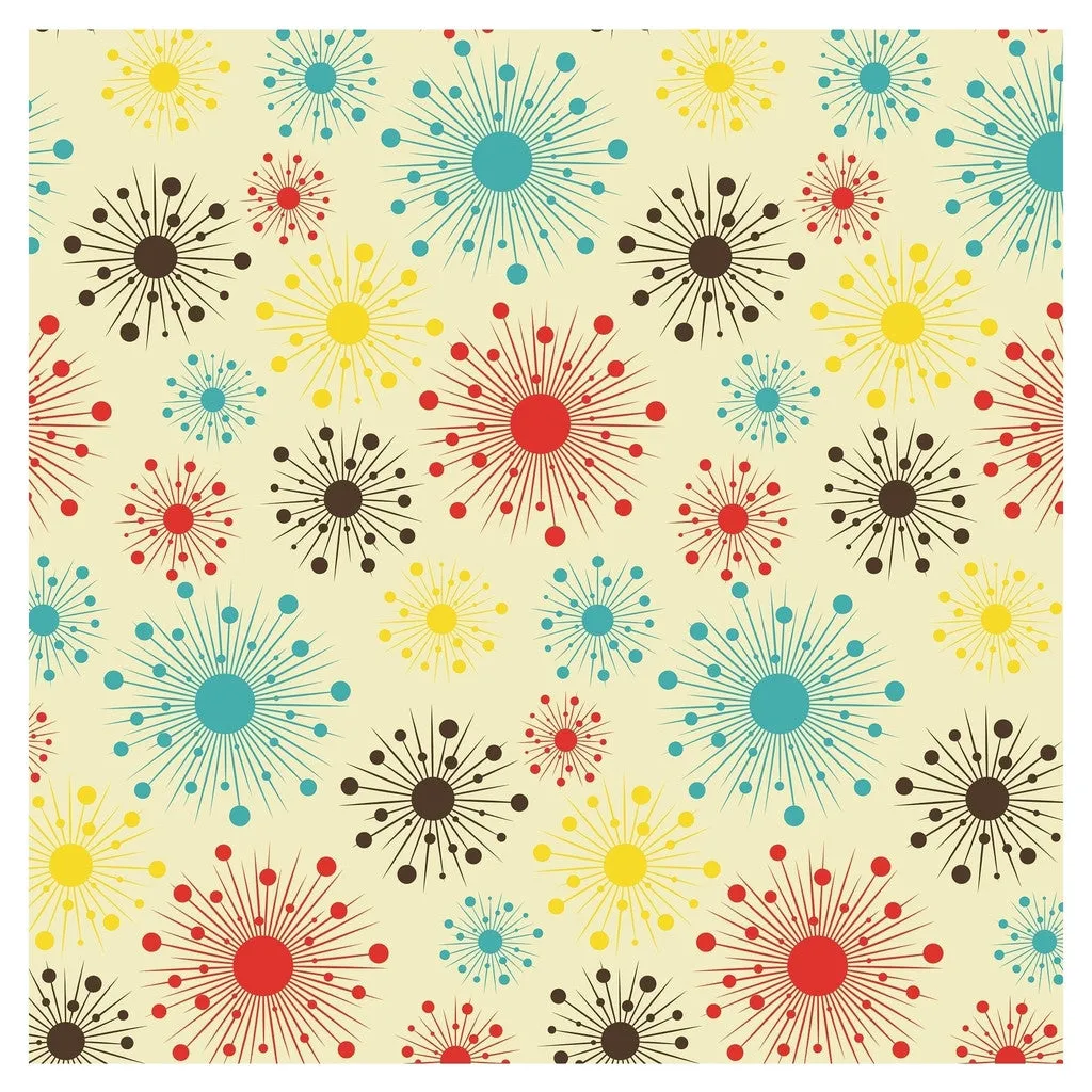Retro Rockabilly Revival Vinyl Sheets Adhesive Vinyl