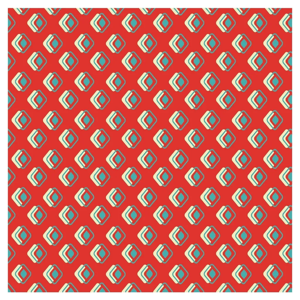 Retro Rockabilly Revival Vinyl Sheets Adhesive Vinyl