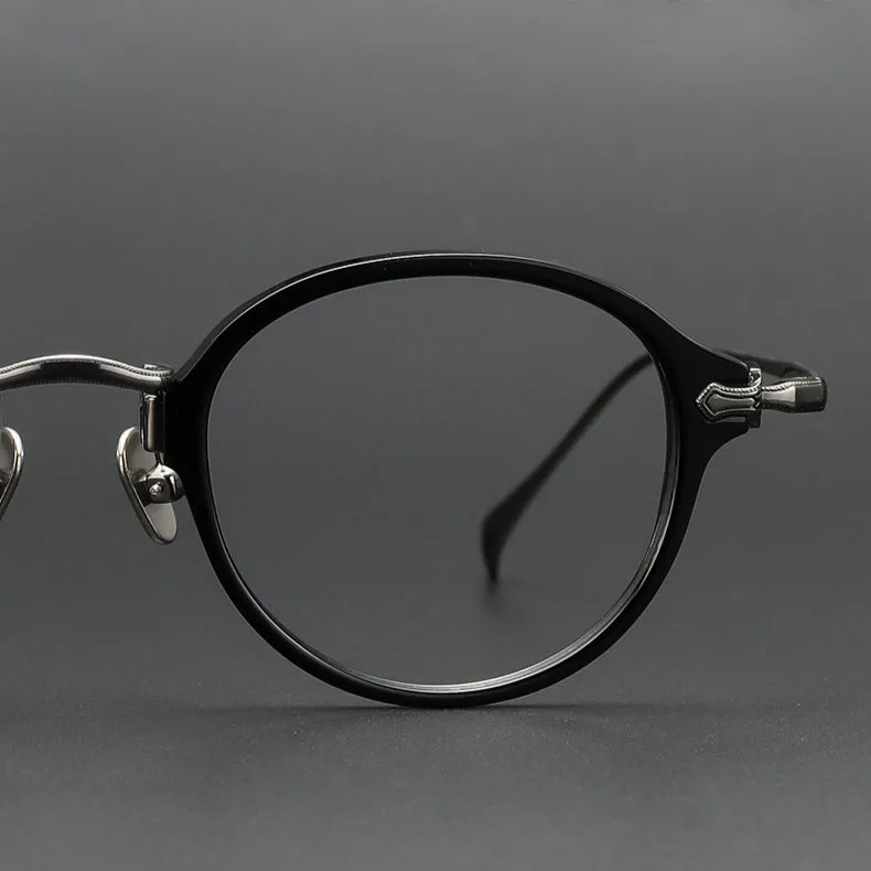 Retro Titanium Ultra-Light Glasses Frame KMN182