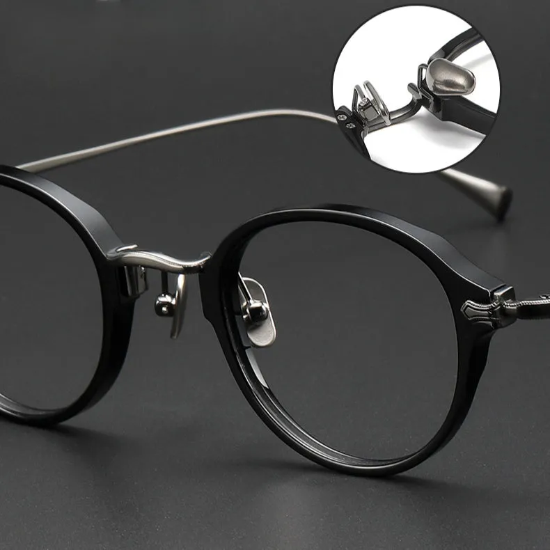 Retro Titanium Ultra-Light Glasses Frame KMN182