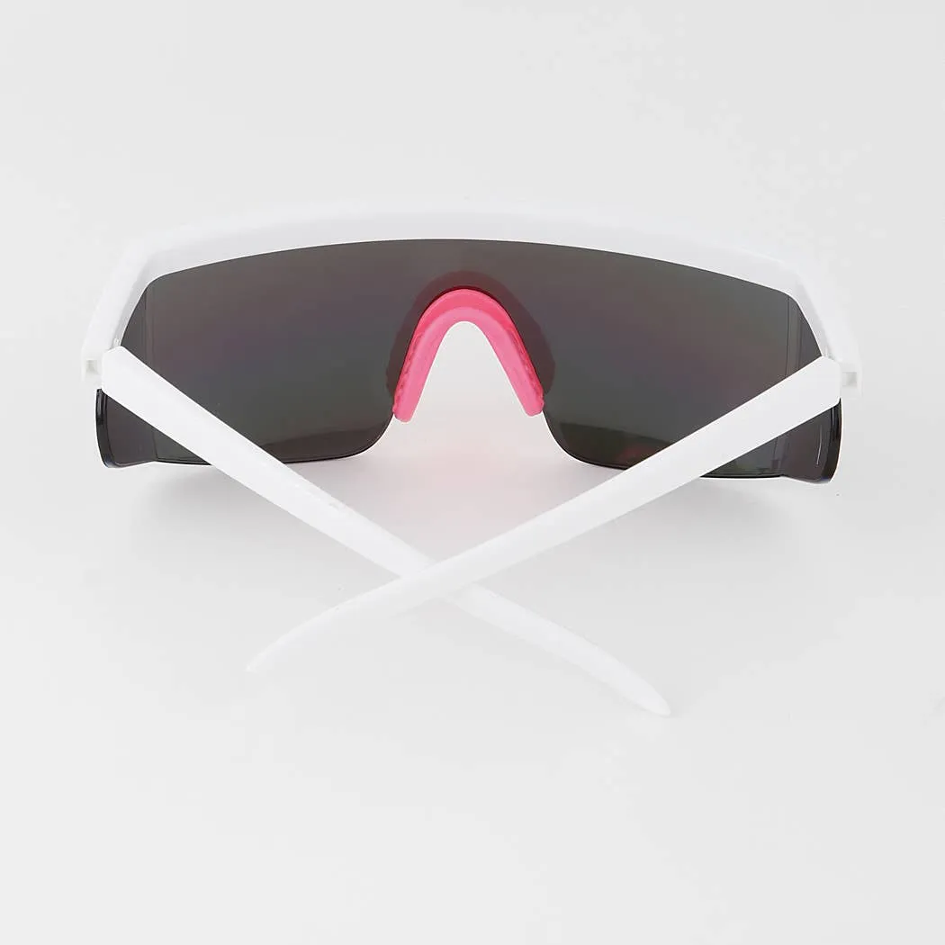 Retro Visor Shield Sunglasses