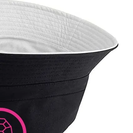Reversible Bucket Hat in Black