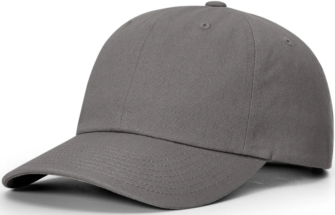 Richardson Premium Cotton Dad Hat Charcoal