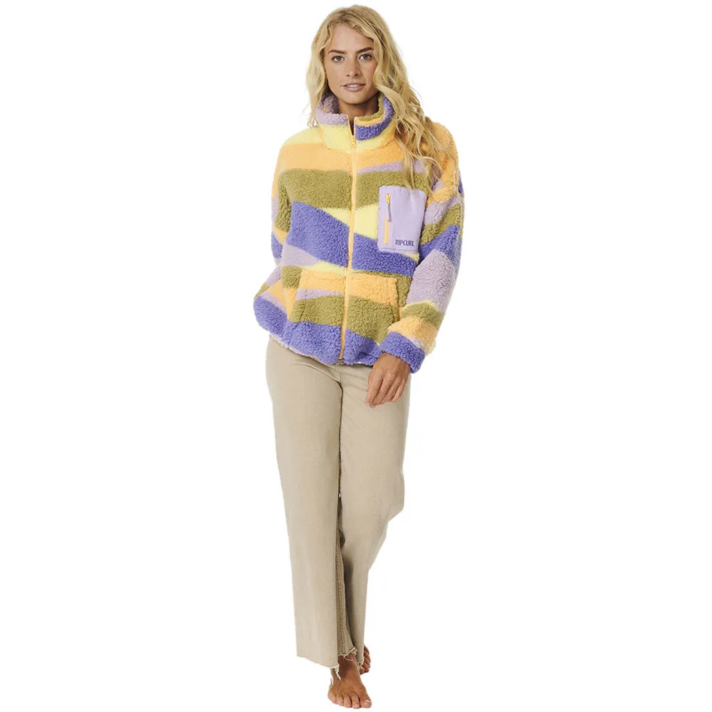 Rip Curl Womens Sunrise Wavy Polar Fleece