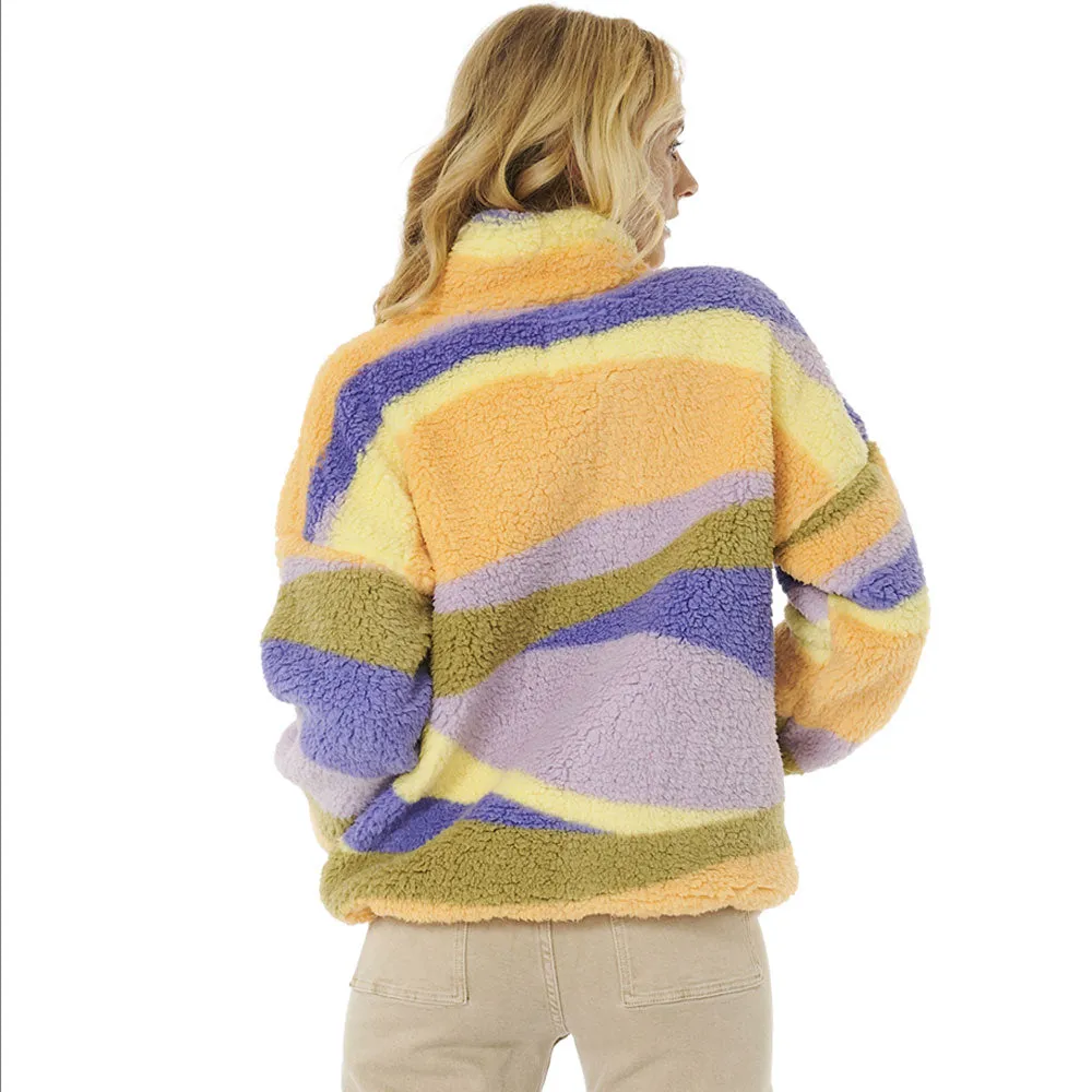 Rip Curl Womens Sunrise Wavy Polar Fleece