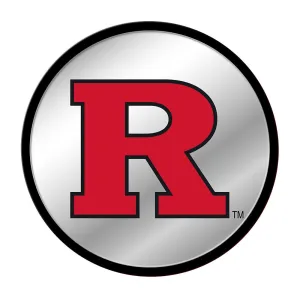 Rutgers Scarlet Knights: Modern Disc Mirrored Wall Sign