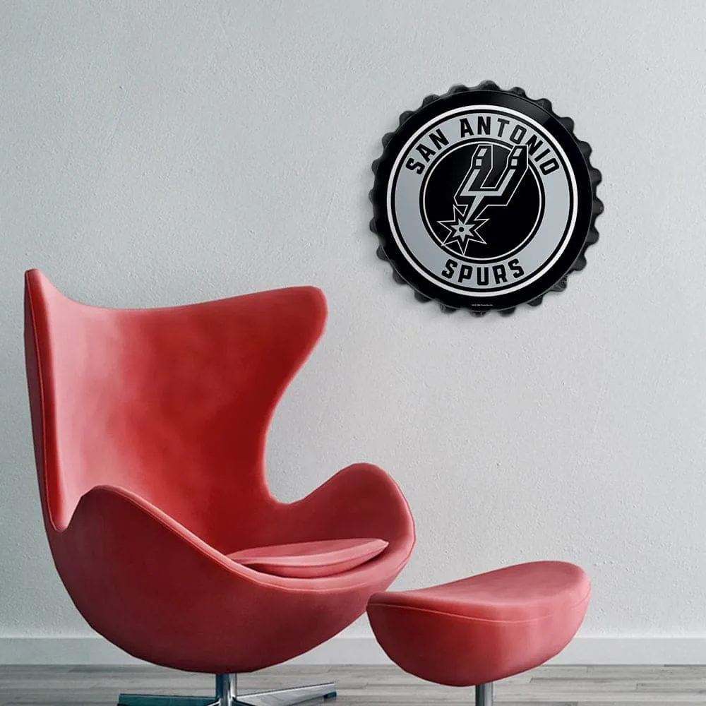 San Antonio Spurs: Bottle Cap Wall Sign