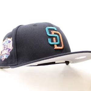 San Diego Padres 2016 All-Star Game New Era Fitted 59Fifty Hat (Navy Gray Under Brim)