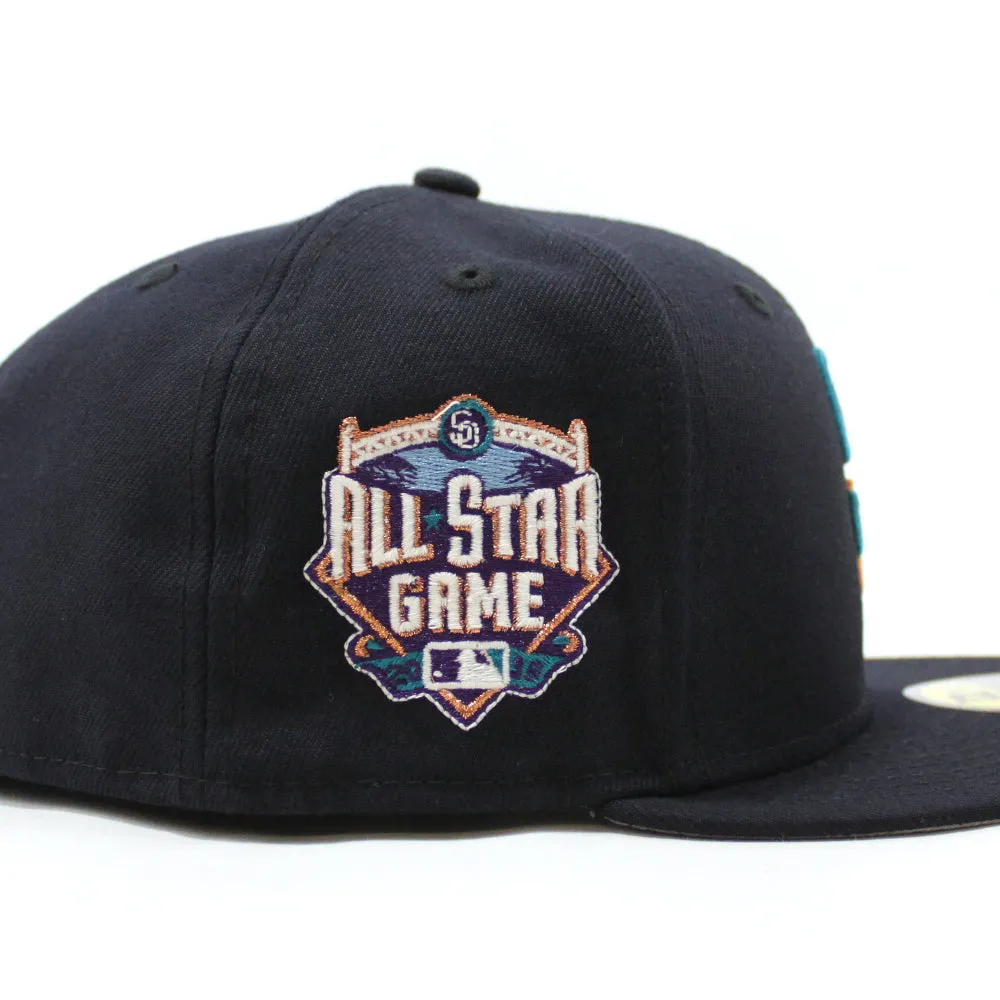 San Diego Padres 2016 All-Star Game New Era Fitted 59Fifty Hat (Navy Gray Under Brim)