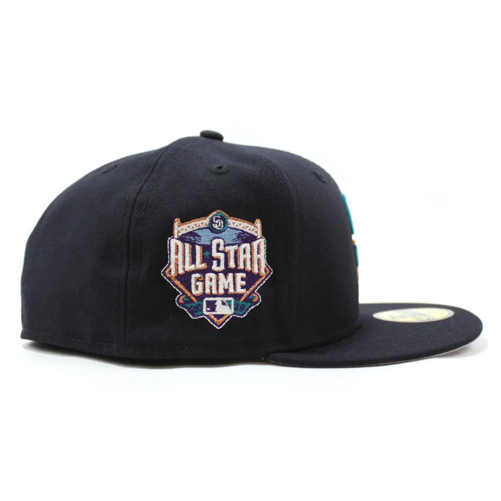 San Diego Padres 2016 All-Star Game New Era Fitted 59Fifty Hat (Navy Gray Under Brim)