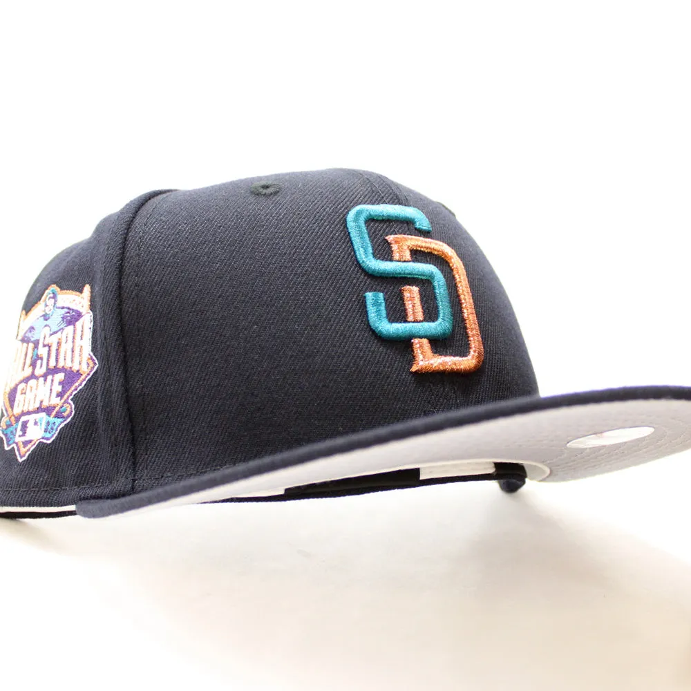 San Diego Padres 2016 All-Star Game New Era Fitted 59Fifty Hat (Navy Gray Under Brim)