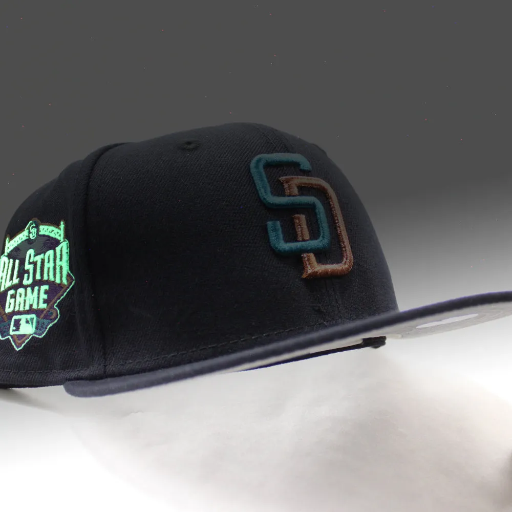 San Diego Padres 2016 All-Star Game New Era Fitted 59Fifty Hat (Navy Gray Under Brim)