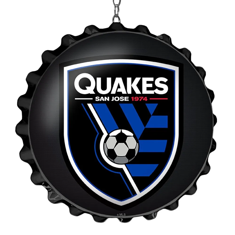 San Jose Earthquakes: Bottle Cap Dangler