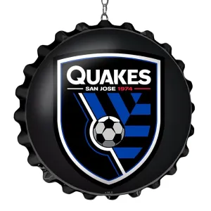 San Jose Earthquakes: Bottle Cap Dangler