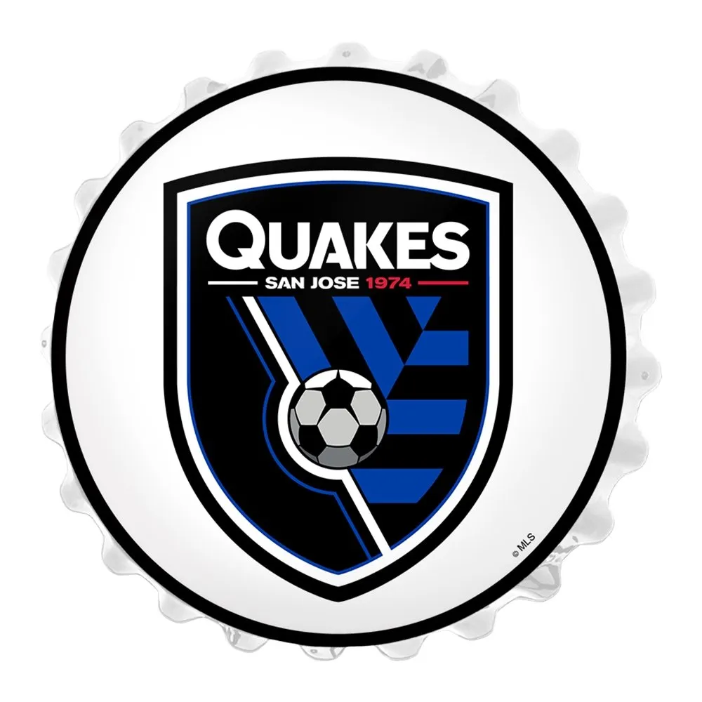 San Jose Earthquakes: Bottle Cap Wall Light